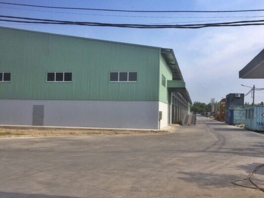 Kho cho thuê ký hợp đồng ngắn hạn 6 tháng đến 1 năm KCN huyện Bến Lức