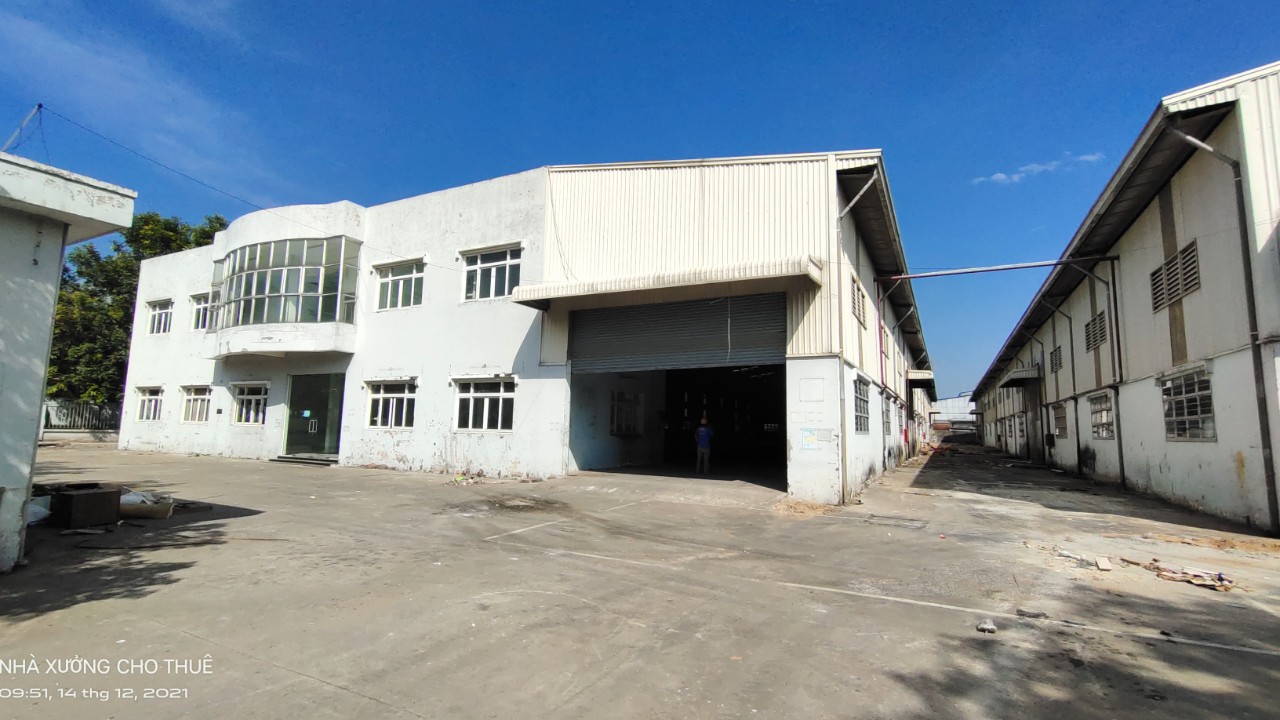 Cho thuê kho xưởng 10.000m2 góc 2 mặt tiền kcn Hải sơn, h. Đức hòa, Long an
