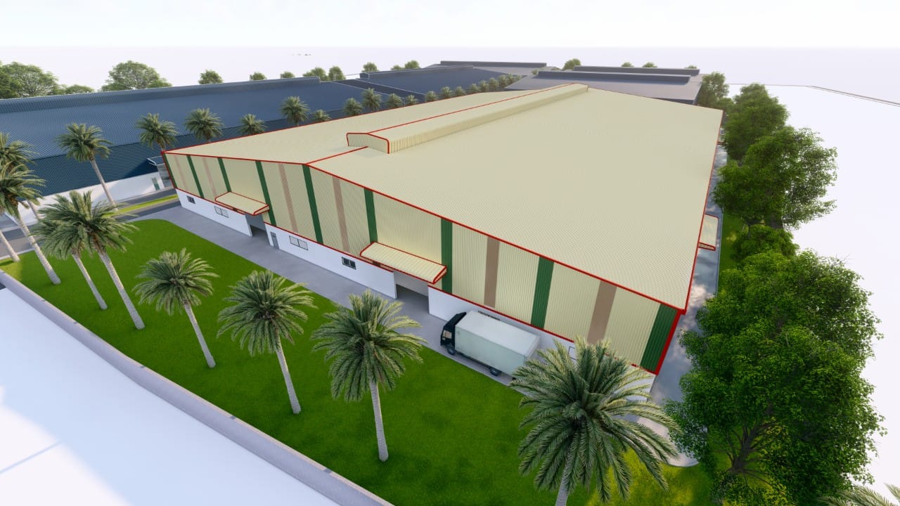 Bán nhà máy làm dệt nhuộm tại kcn huyện Đức Hòa, tỉnh Long An 11000m2