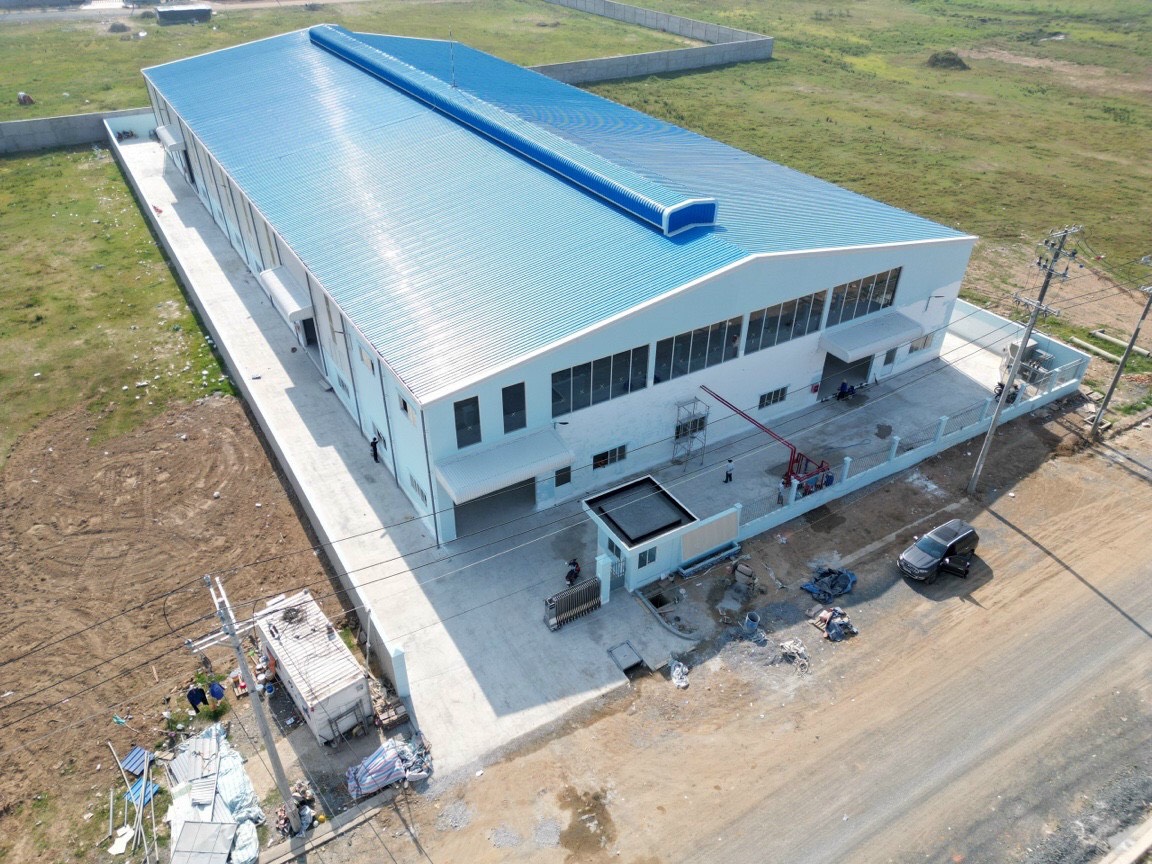 Bán nhà xưởng 3360m2, đất 5000m2 kcn Hải Sơn, huyện Đức Hòa tỉnh Long An.