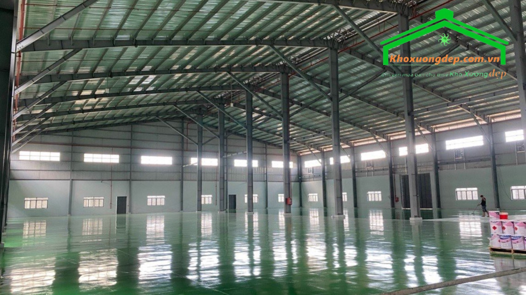 Kho xưởng đẹp cho thuê 6000m2 kcn Hạnh Phúc, Đức Hoà Long An
