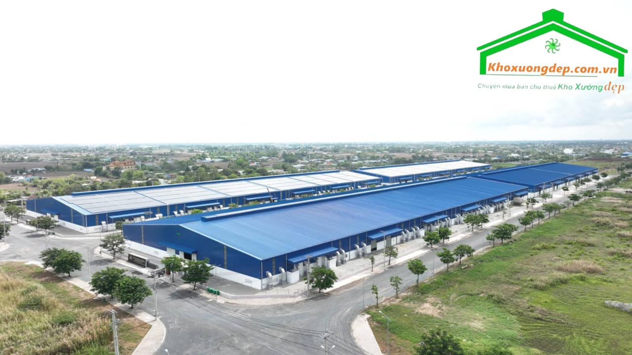 Bán hoặc cho thuê kho xưởng 2000 m2 trong KCN tại xã Đức Hoà Hạ, Huyện Đức Hoà, Tỉnh Long An