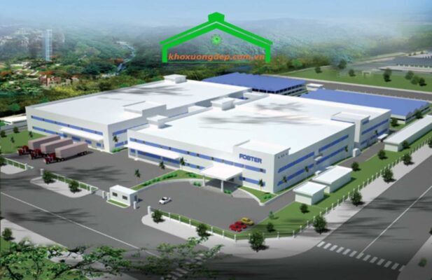 Giá thuê đất & giá thuê kho xưởng của khu công khu công nghiệp Việt Nam - Singapore II (VSIP II)