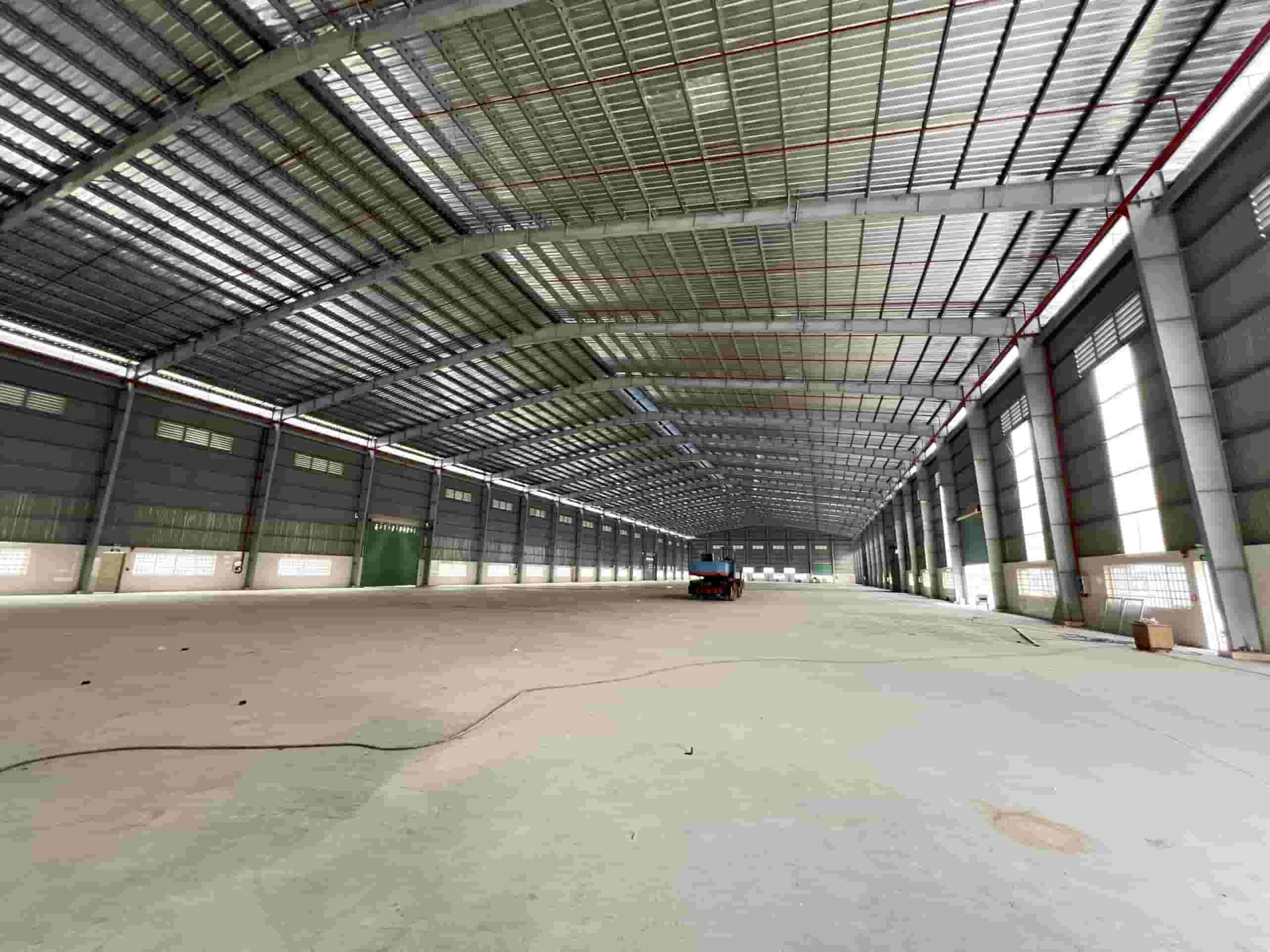 Cho thuê xưởng 6.336m2 KCN Hải Sơn, Đức Hoà , Long An