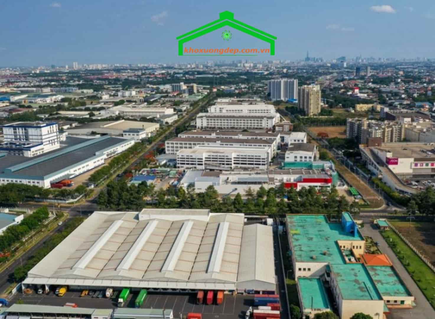 Giá thuê đất & giá thuê kho xưởng KCN Việt Hương 2 