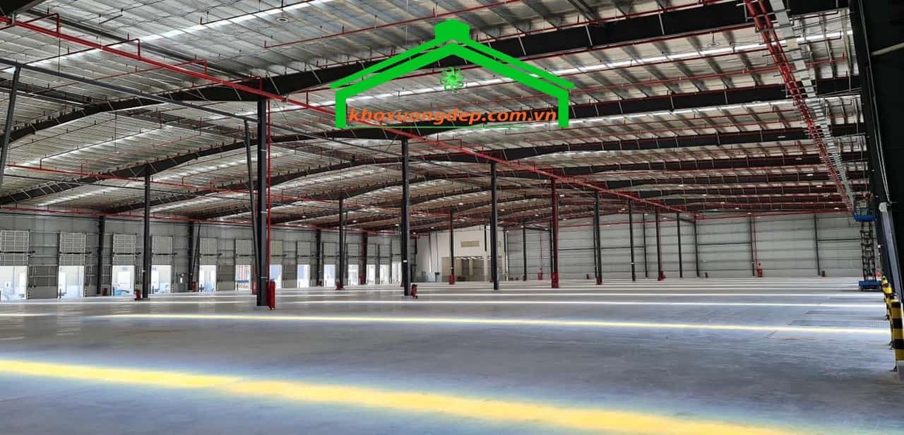 Cho thuê kho xưởng 10.000m2 KCN Hải Sơn, Đức Hòa, Long An