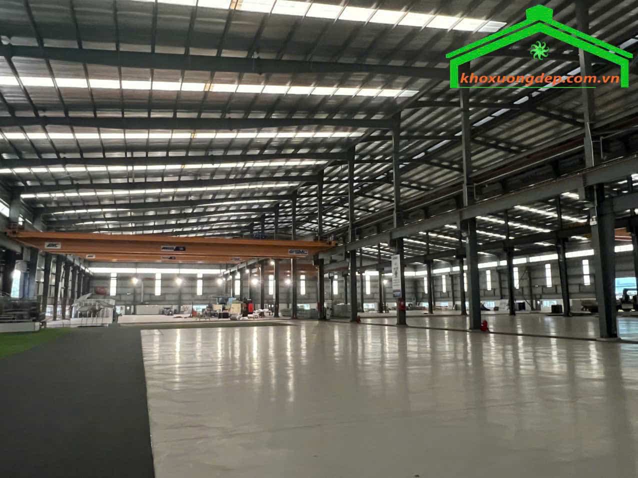 Cho thuê kho xưởng 16000m2 KCN Hải Sơn mới đẹp