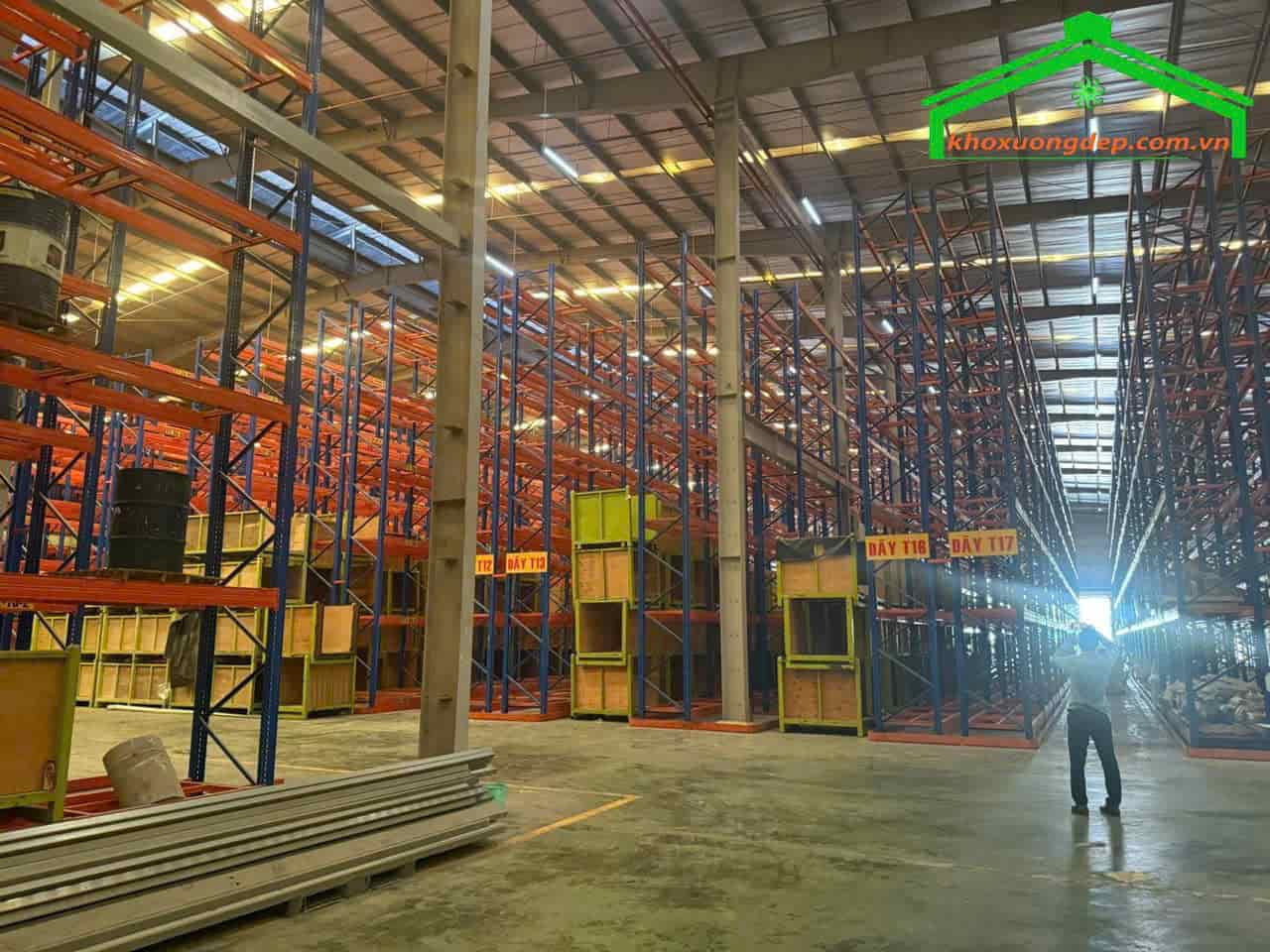 Cho thuê kho xưởng 66000m2 KCN Tân Đô, Đức Hòa, Long An