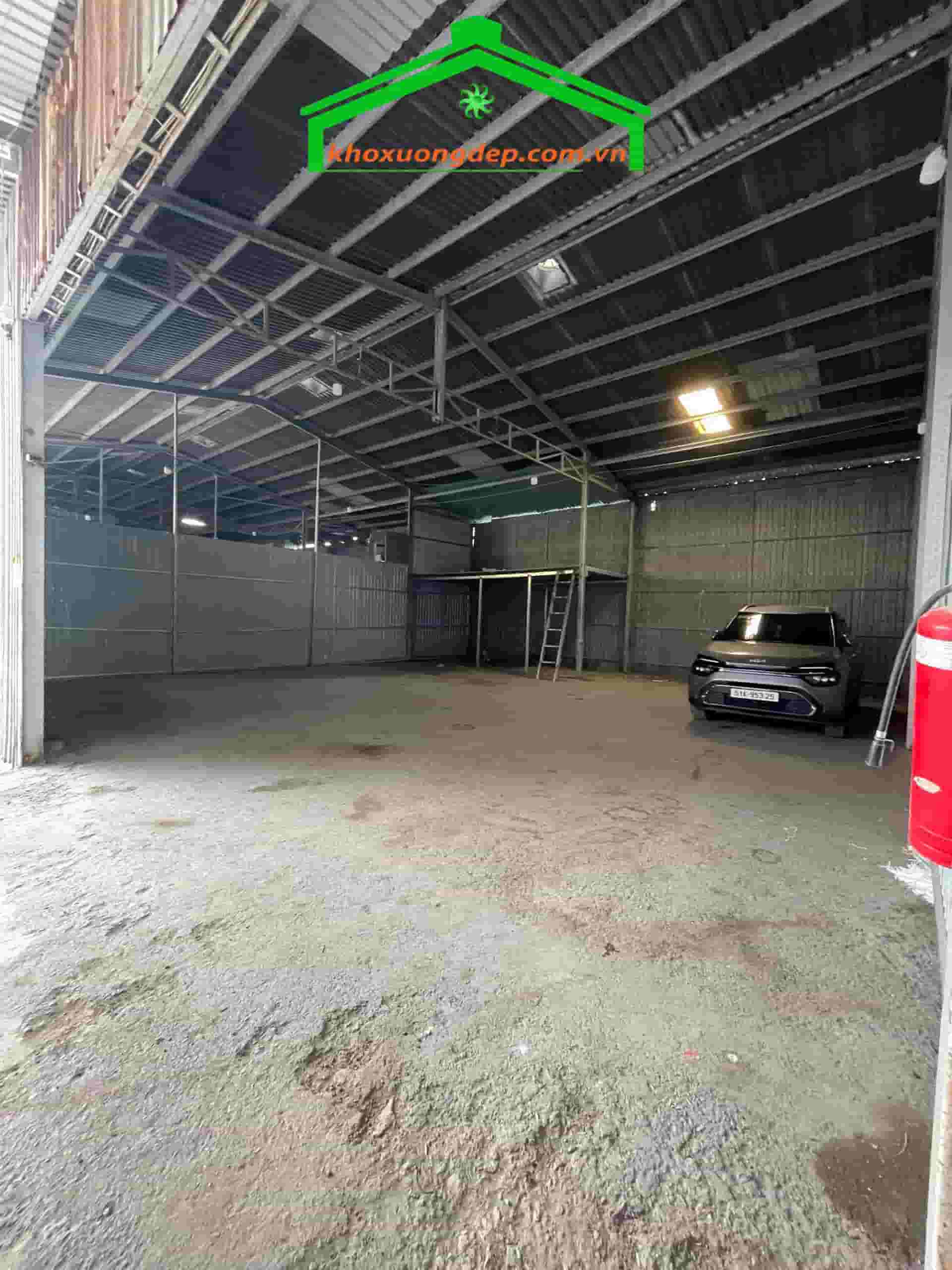 Cho thuê kho xưởng 1500m2 An Dương Vương, Phú Định
